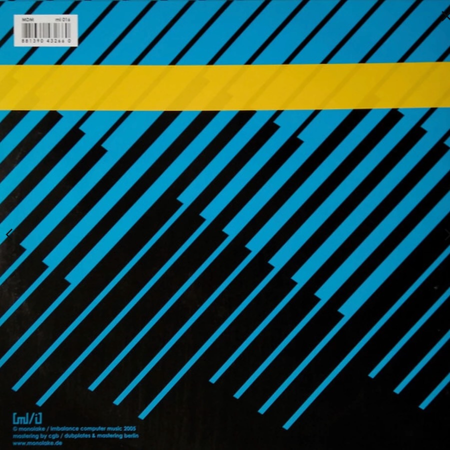 Monolake - Digitalis Plumbicon- 12inch single cover front